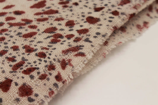 100% Cashmere Brown Jaguar Pashmina Shawl/Scarf