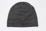 Double Sided Dark Gray & White Unisex Cashmere Cap/Beanie