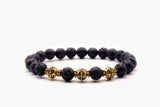 Black Lava Stone Bracelets