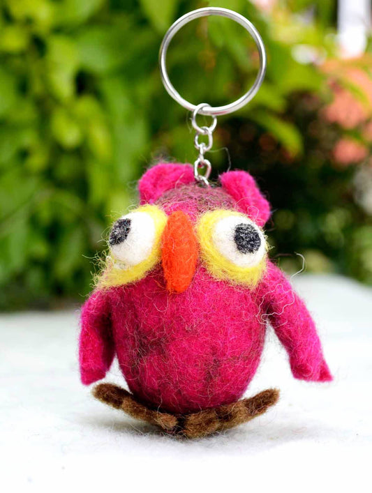 Owl Keyring
