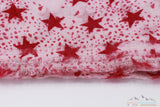 100% Cashmere Twinkly Red Stars Pashmina Shawl/Scarf