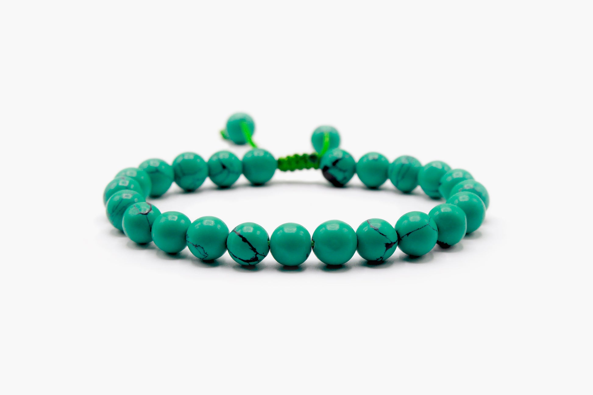 Turquoise Stone Beads Bracelet