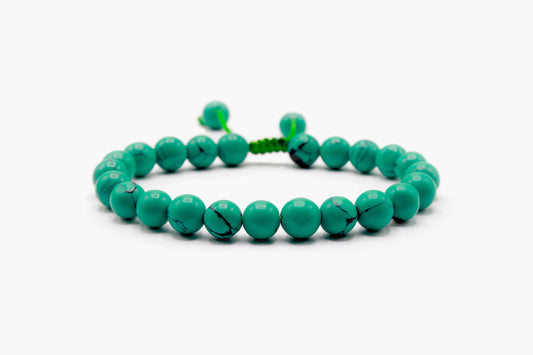 Turquoise Stone Beads Bracelet